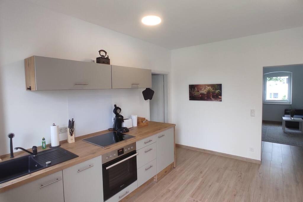 Storchennest - Ferienwohnung Am Storchenradweg Ketzür Esterno foto