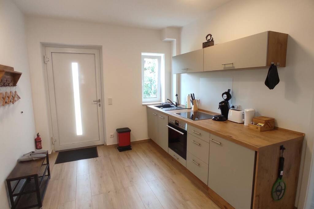 Storchennest - Ferienwohnung Am Storchenradweg Ketzür Esterno foto